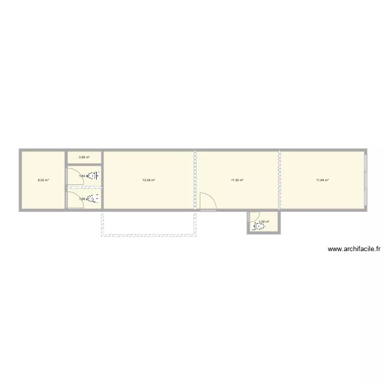 CasaBox. Floor plan with CasaBox. Floor plan with
