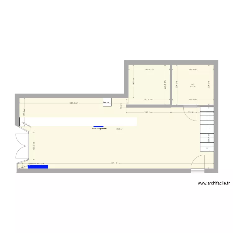55065Nuevo. Floor plan with 