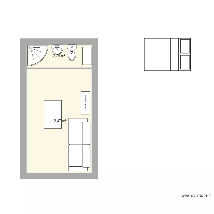 prima versiune. Floor plan with 
