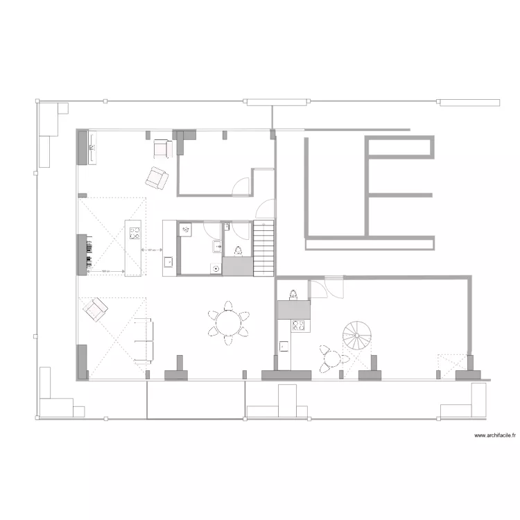 20Adown2. Floor plan with 