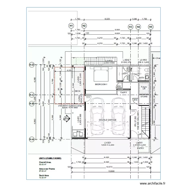 Ground floor longer laundry. Floor plan with 