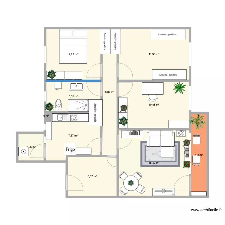 hospital. Floor plan with 