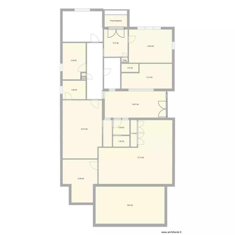 FloorPlan5. Floor plan with 