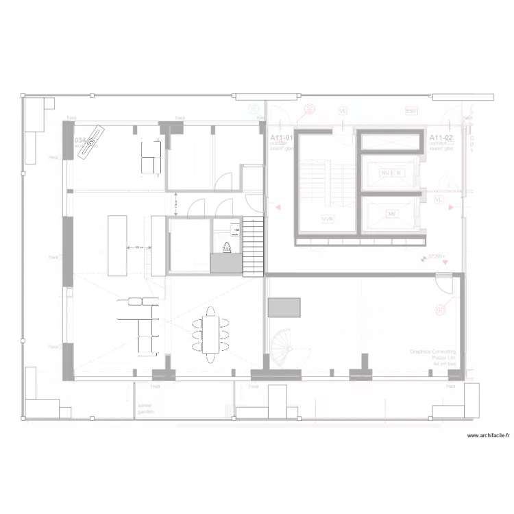 20A1. Floor plan with 