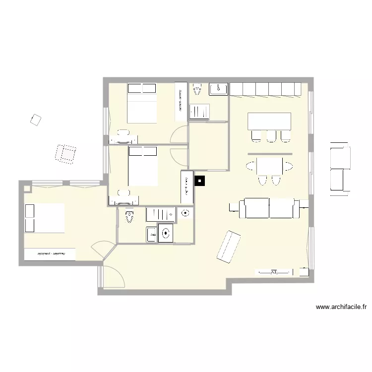 monica modesto la  5. Floor plan with 