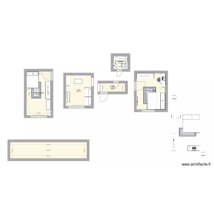 Gilamont. Floor plan with 
