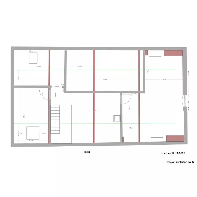 Hérinnes Haut 19-12-2023. Floor plan with Hérinnes Haut 19-12-2023. Floor plan with