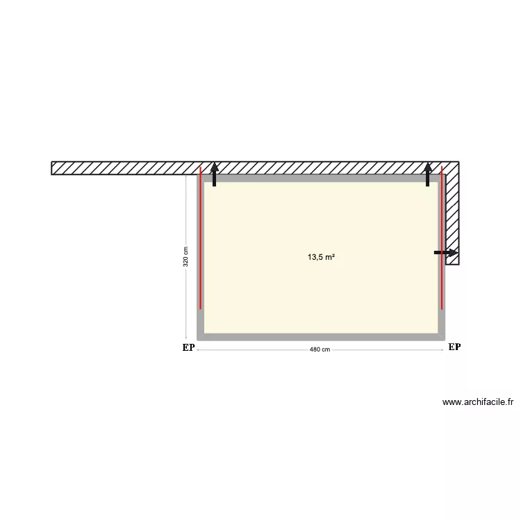 Saracco OEIRAS. Floor plan with Saracco OEIRAS. Floor plan with