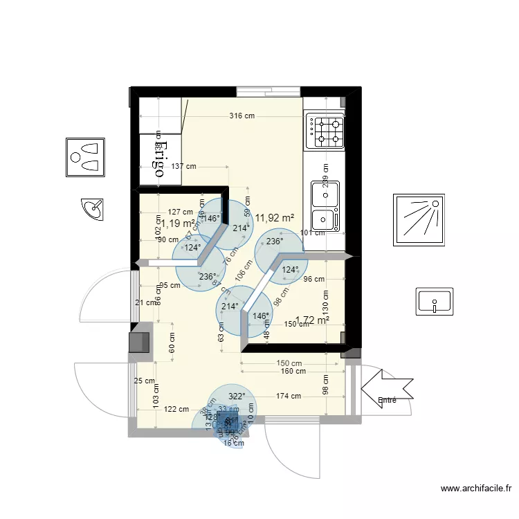Bouderdara Comptable. Floor plan with Bouderdara Comptable. Floor plan with