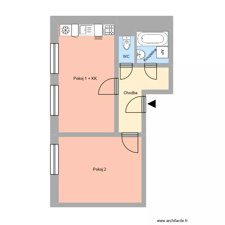 Dr. Glazera 1228, byt 10. Floor plan with 10  and 160 m²