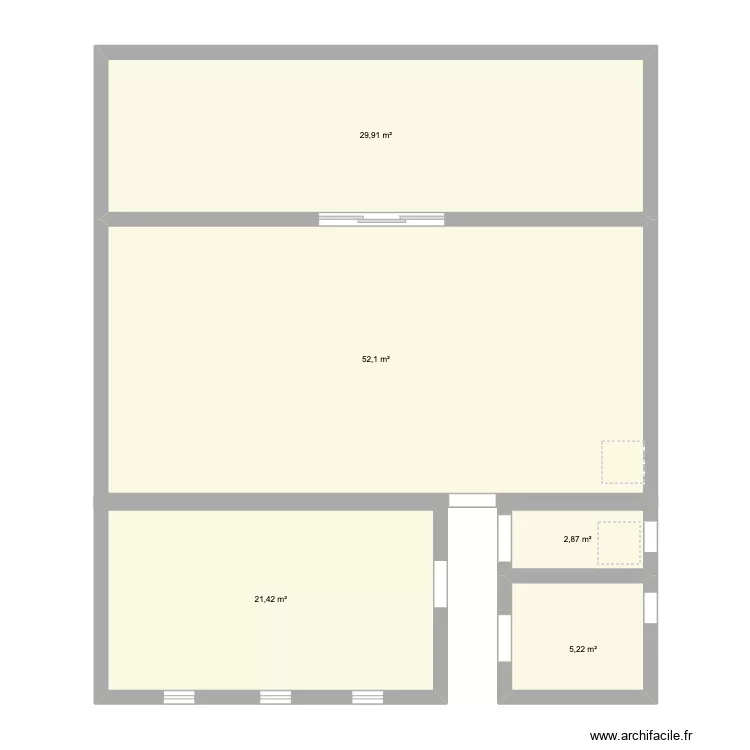 Lab. Floor plan with 