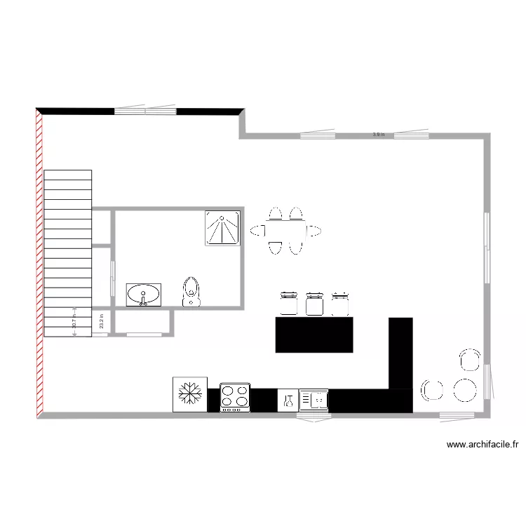 Joyce and Rob revision 1. Floor plan with Joyce and Rob revision 1. Floor plan with