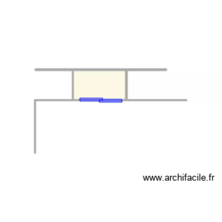 couverture cloture. Floor plan with 