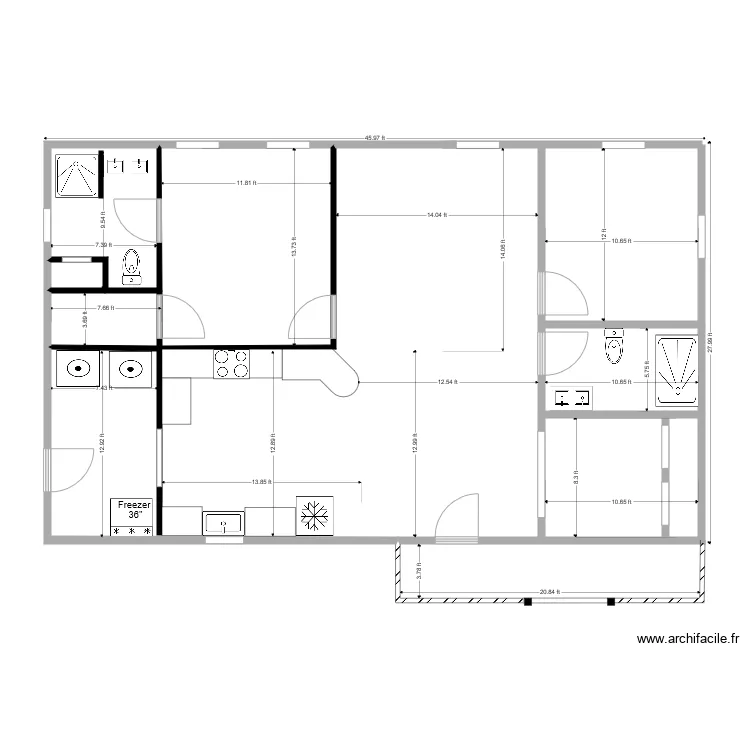 Carol Gratton and Rod Boutin 1. Floor plan with Carol Gratton and Rod Boutin 1. Floor plan with