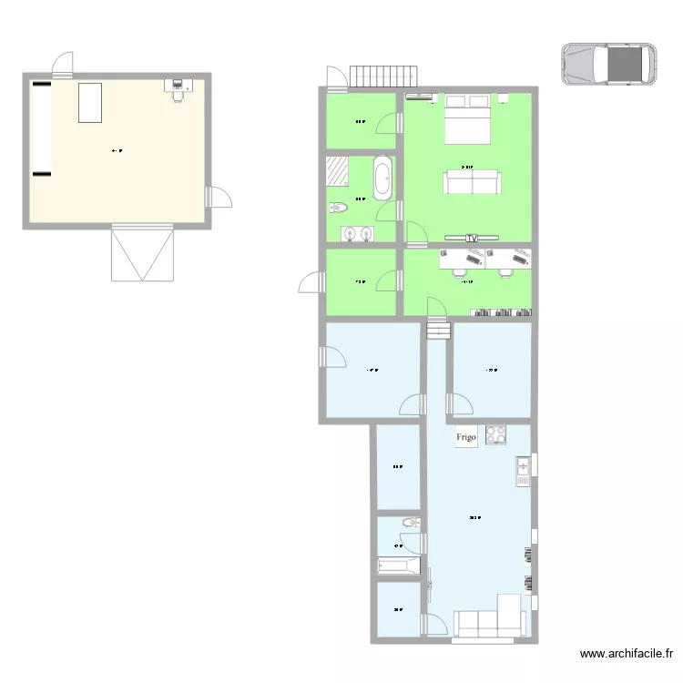 explansion. Floor plan with 