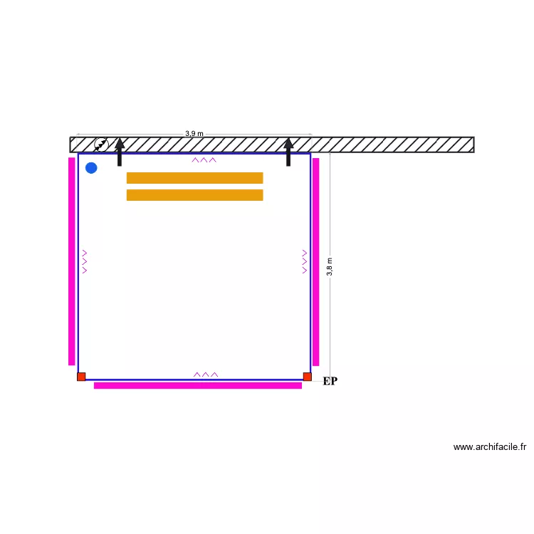 Lagarto SINTRA. Floor plan with Lagarto SINTRA. Floor plan with
