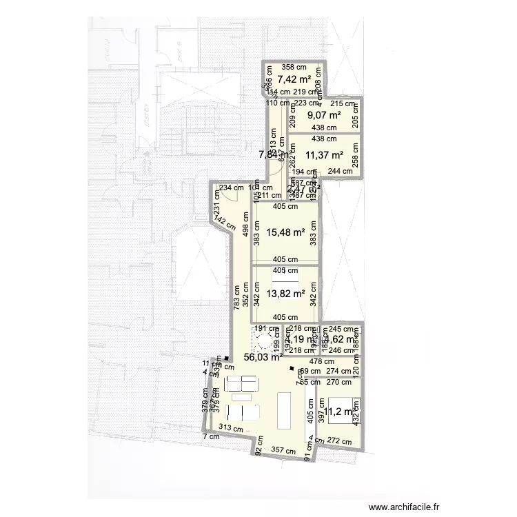 mdu15 separado. Floor plan with 