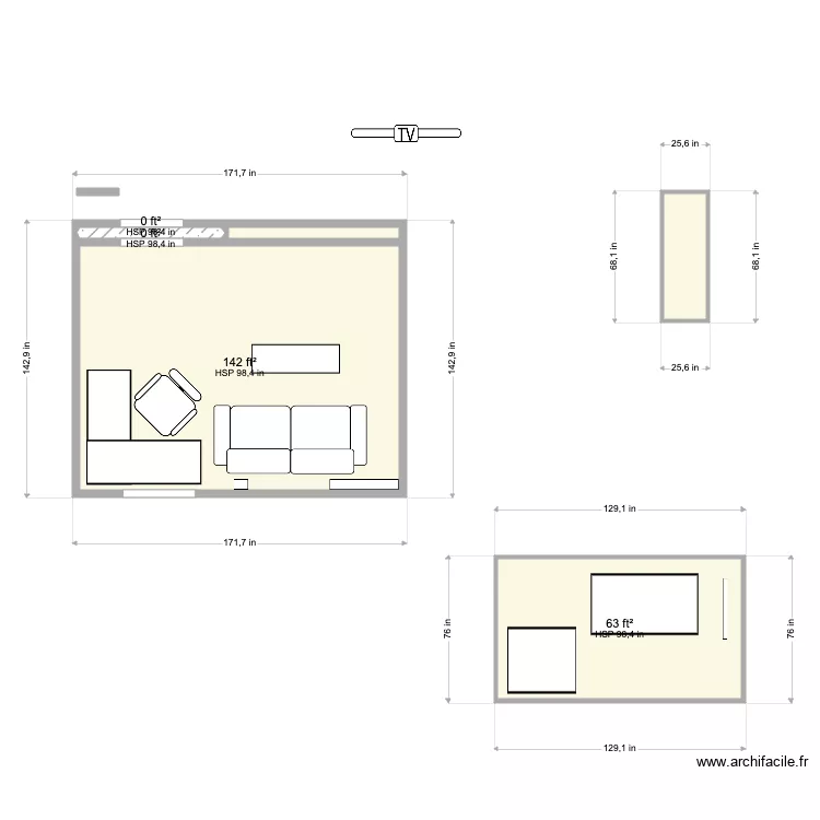 Basement Final 2. Floor plan with 