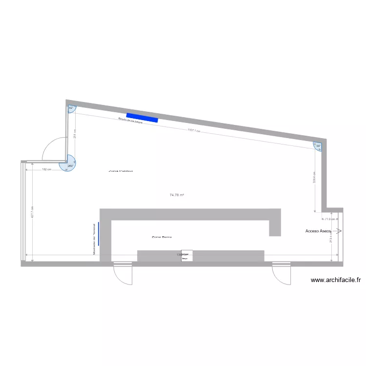 56055_Local_Propuesto. Floor plan with 