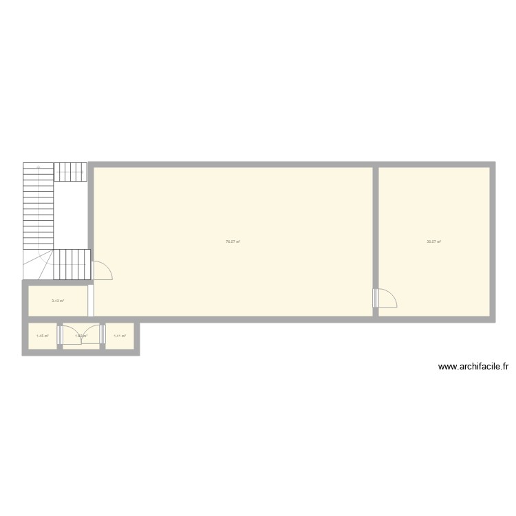 33 étage. Floor plan with 0 room and 0 m2 33 étage. Floor plan with 0 room and 0 m2