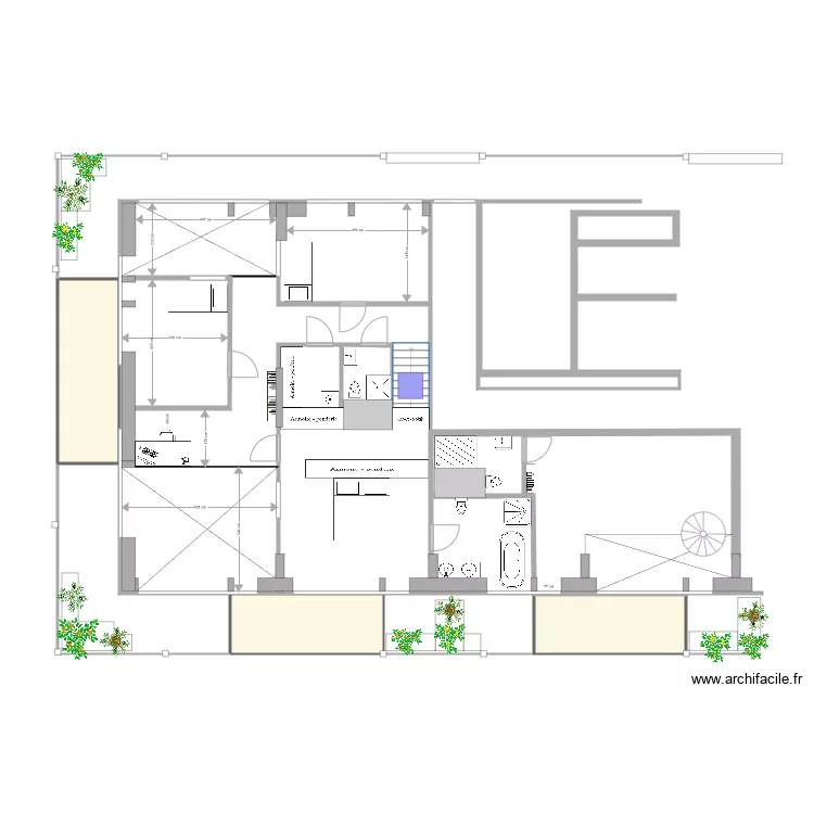 20Aup4 olaf alternatief 3. Floor plan with 