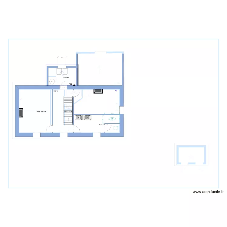 le Segur level 2 Basse Tension. Floor plan with le Segur level 2 Basse Tension. Floor plan with