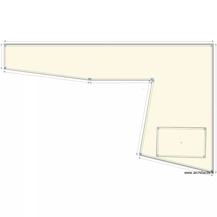 Granja 3. Floor plan with 