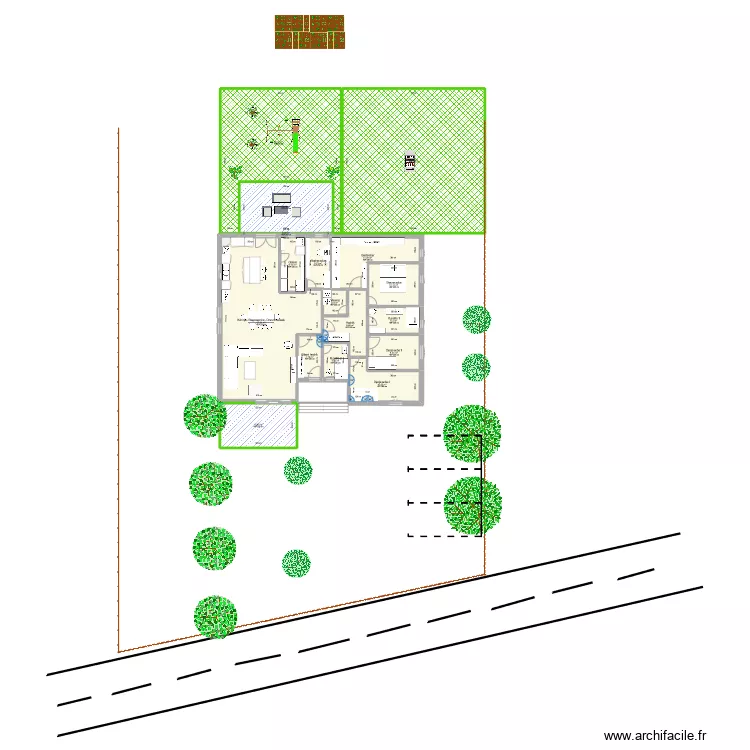 Ora&scaron;ine2. Floor plan with 
