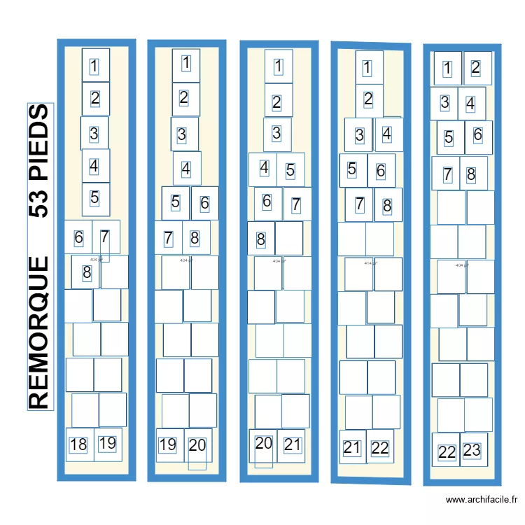 remorque. Floor plan with remorque. Floor plan with