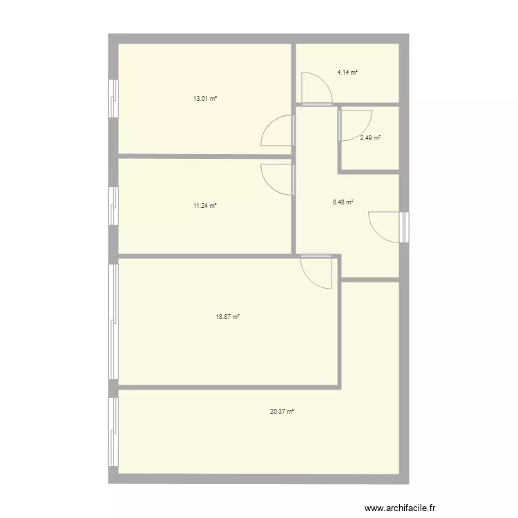 Hermano Dias. Floor plan with 