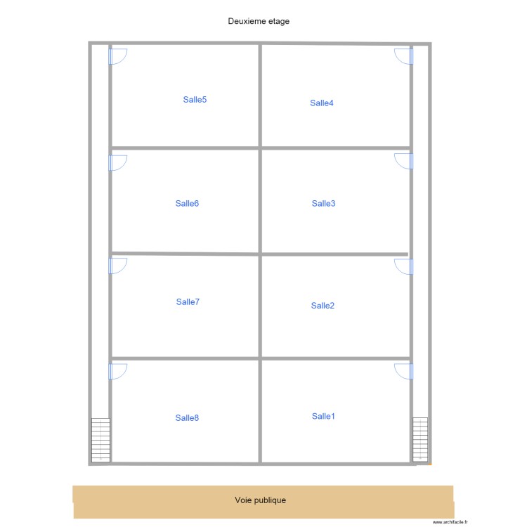 fourth level. Floor plan with 0 room and 0 m2