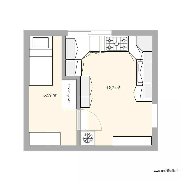 kitchen 2. Floor plan with 