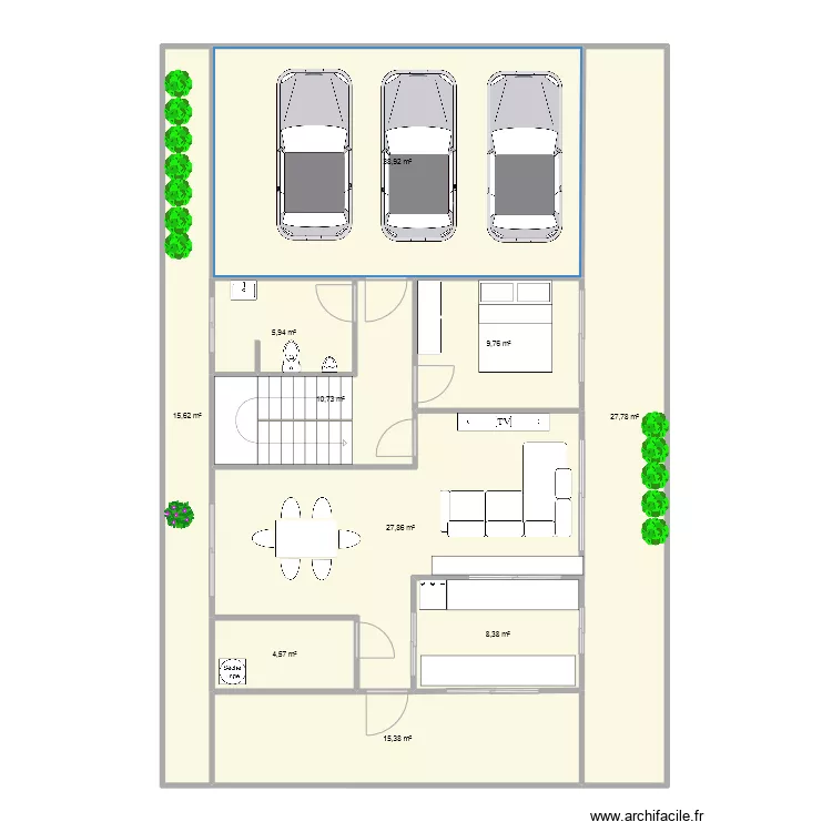 Test. Floor plan with 