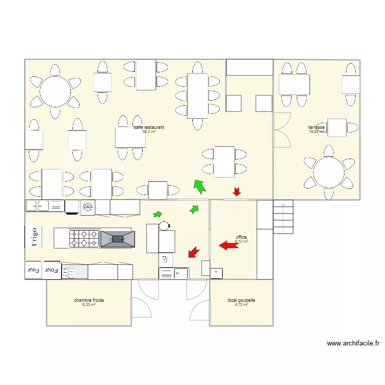 baptiste. Floor plan with 