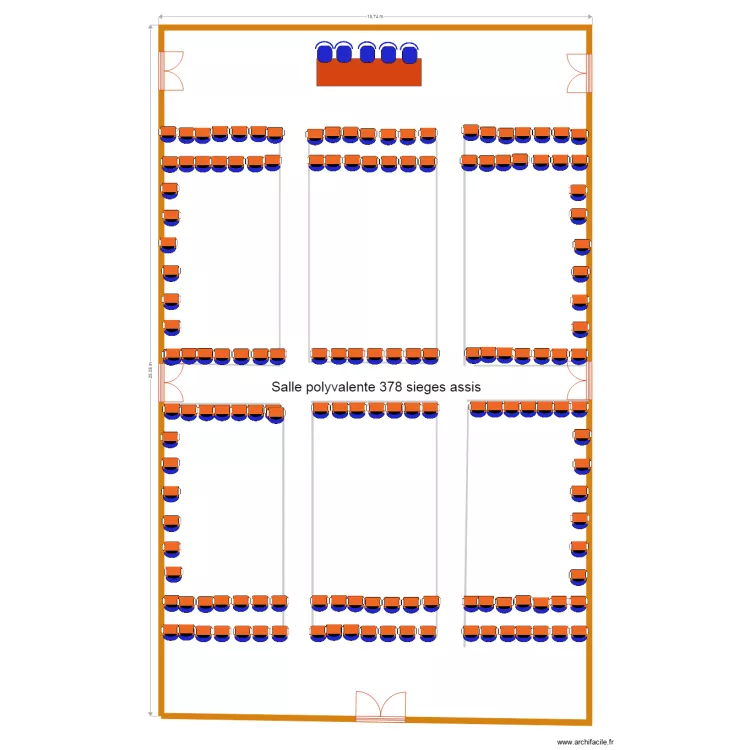 kaganza1. Floor plan with 