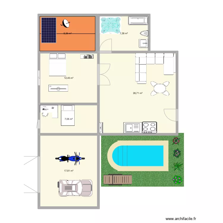 Nikou House. Floor plan with Nikou House. Floor plan with