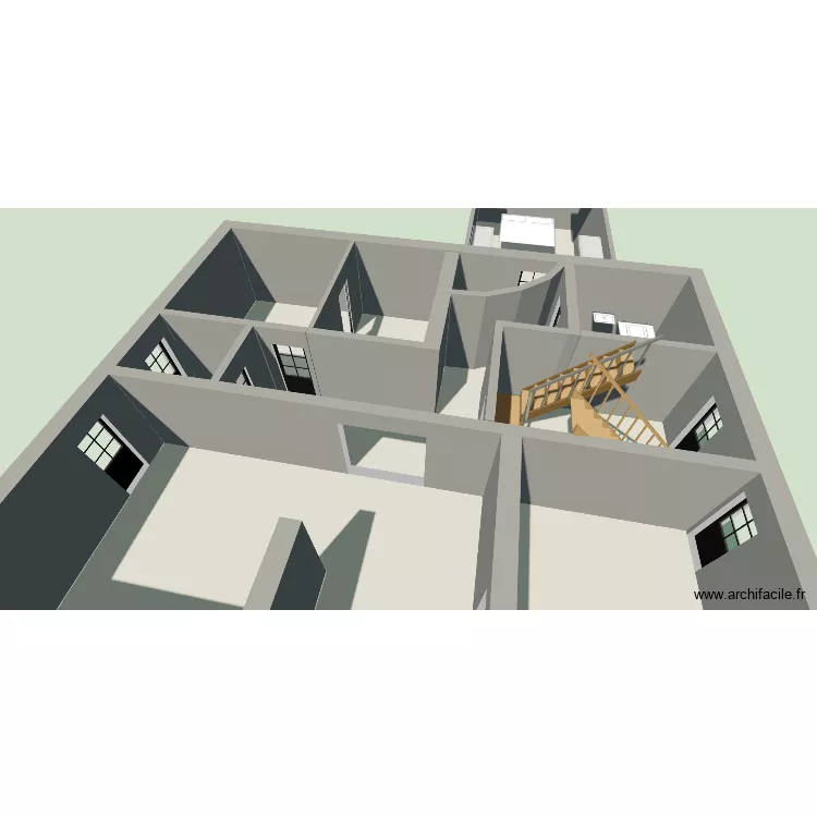 FGD. Floor plan with 4 and 145 m² FGD. Floor plan with 4 and 145 m²