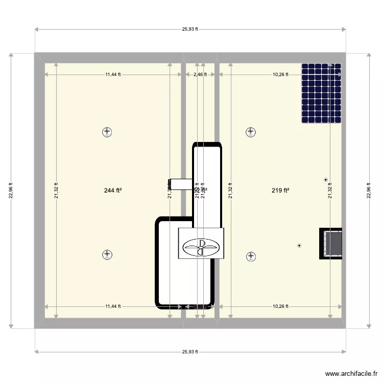 Home2. Floor plan with Home2. Floor plan with