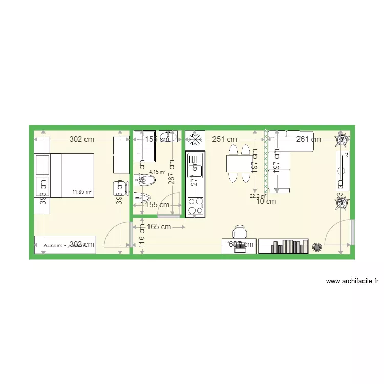 Agostinho 1. Floor plan with 