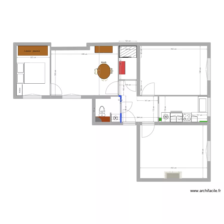 Cité Phalsbourg. Floor plan with Cité Phalsbourg. Floor plan with