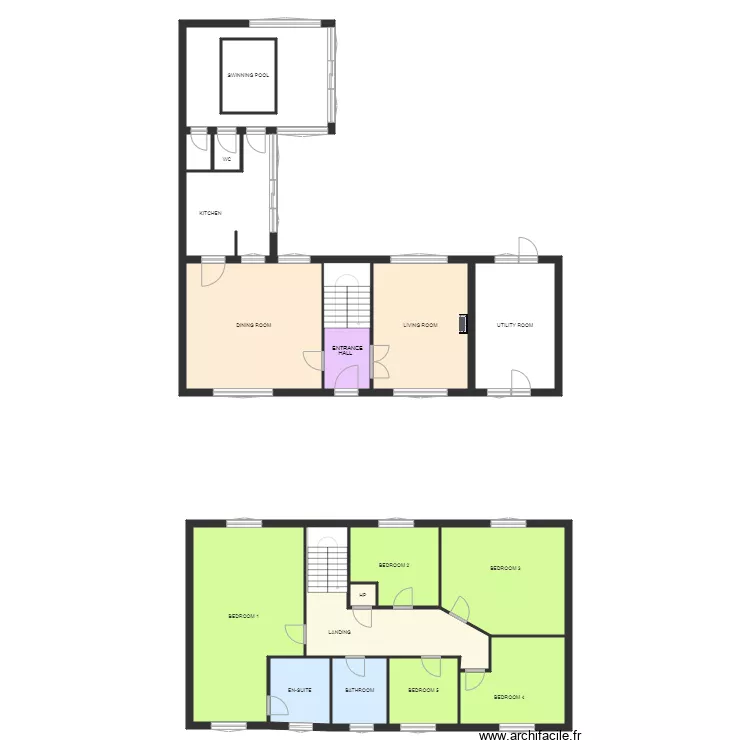 23 Trafalgar 2. Floor plan with 