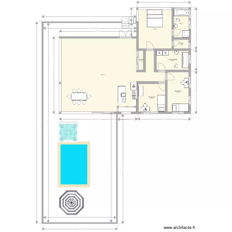granite v5. Floor plan with 