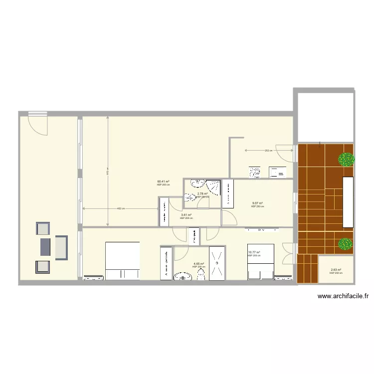 palma  de mallorca 3. Floor plan with 
