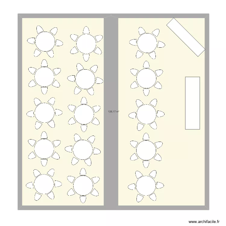 Rathauskeller - VIP MLF. Floor plan with 