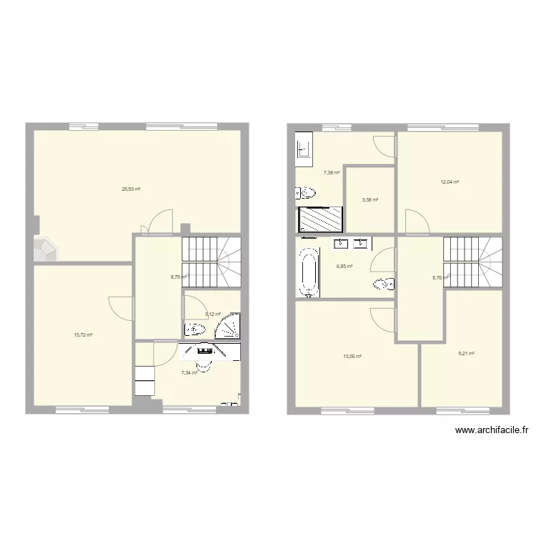 1r pis. Floor plan with 1r pis. Floor plan with