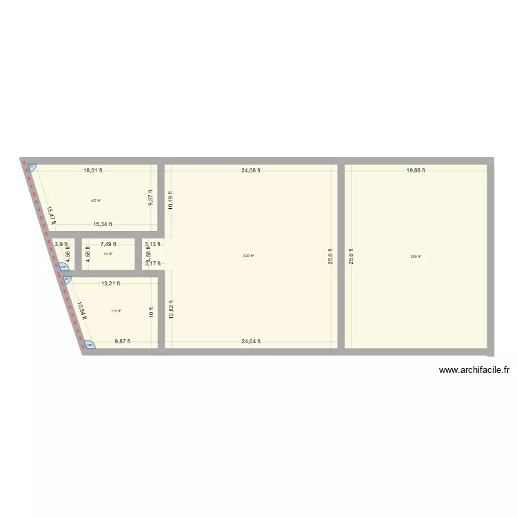 Love Plan. Floor plan with 5 and 135 m² Love Plan. Floor plan with 5 and 135 m²