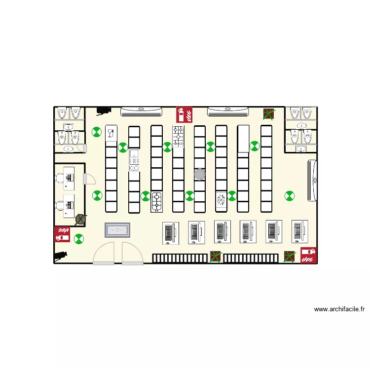 HabEmpHomeD. Floor plan with 