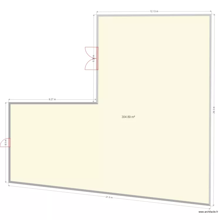 suprficie trapeze0411. Floor plan with 