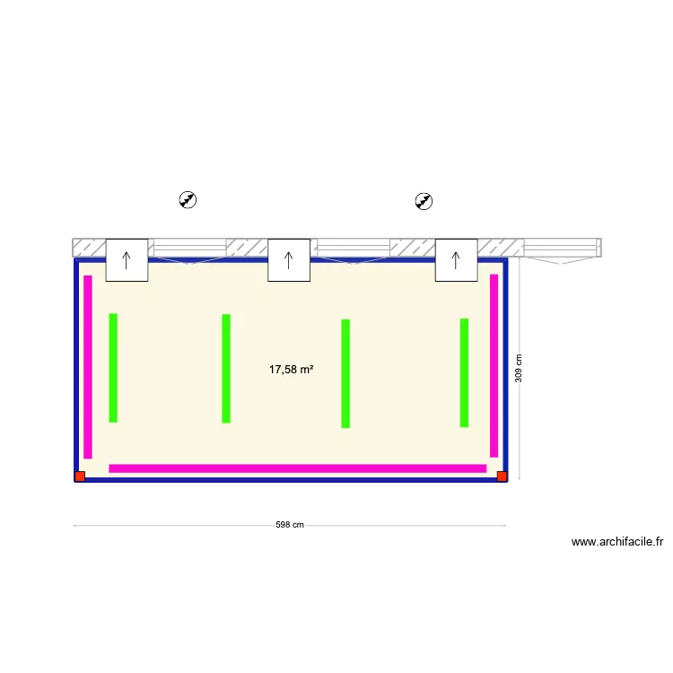 Fatima Fernandes. Floor plan with 