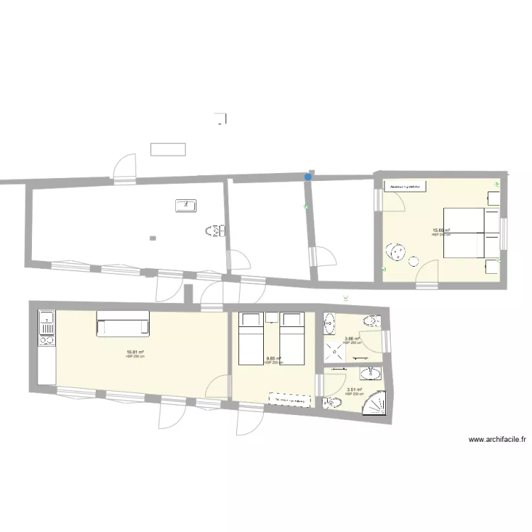 Qta Pequena. Floor plan with Qta Pequena. Floor plan with
